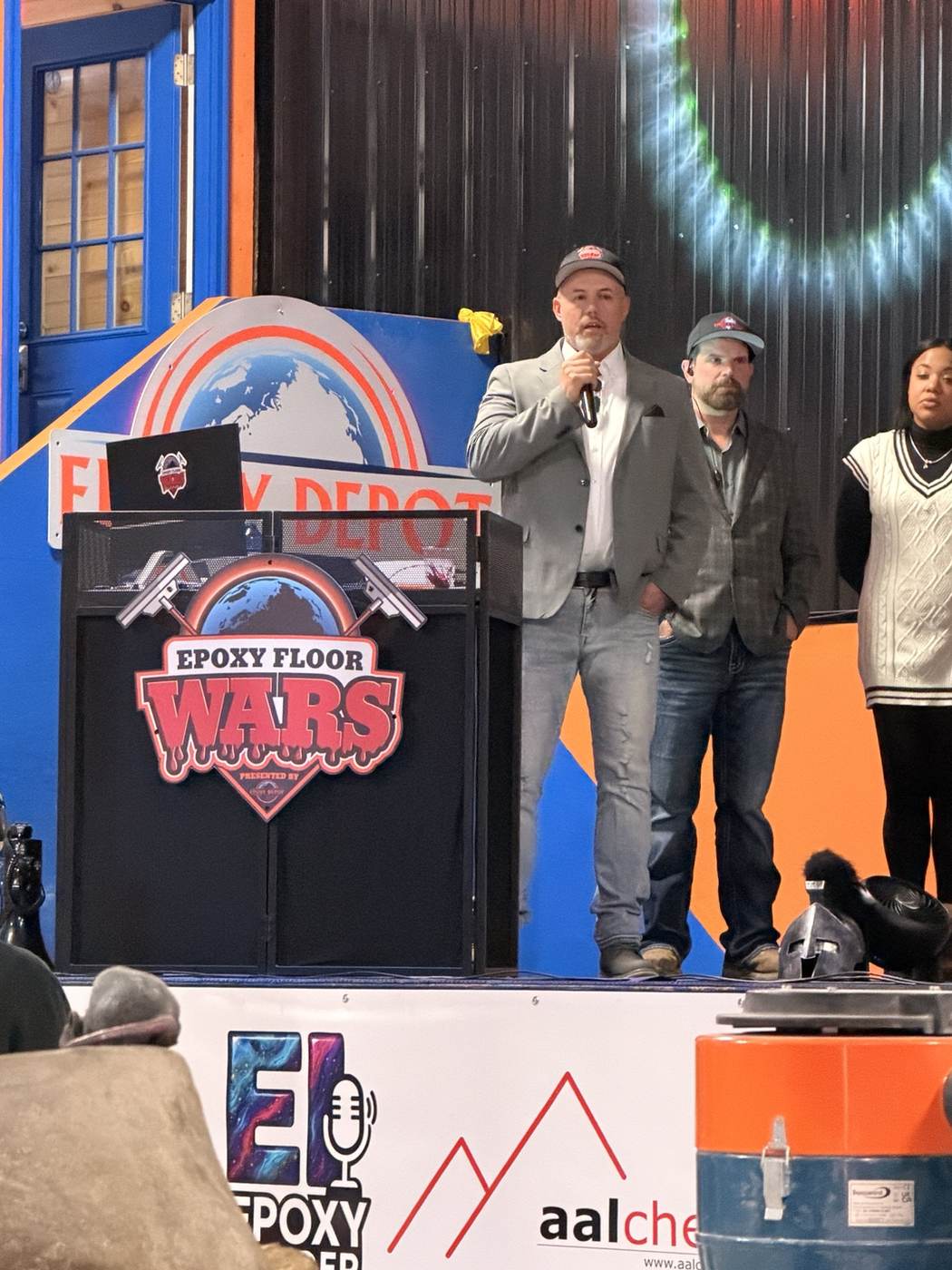 Epoxy Floor Wars stage